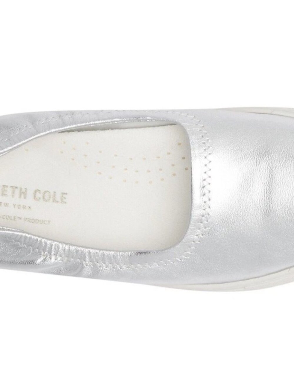 Kenneth Cole New Flats Women's 8.5 Ballet Orthotic Wedge Sneaker NIB Leather - Picture 6 of 16